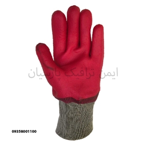 دستکش ایمنی مچ کشباف همه کاره پوشا مدل Multi